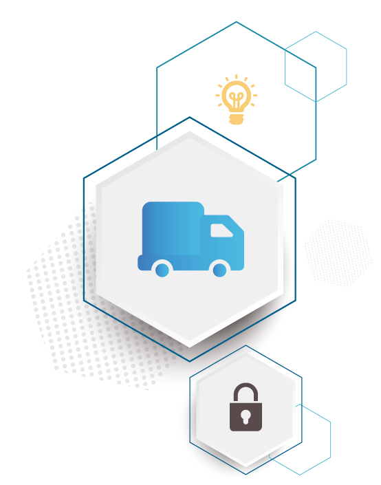 Ilustração de caminhão